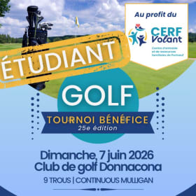 Tournoi de golf - étudiant item
