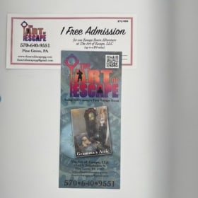 The Art of Escape Free Admission item