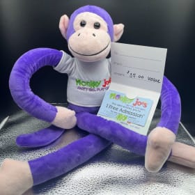 Monkey Joe's Jump Passes w/ Monkey item