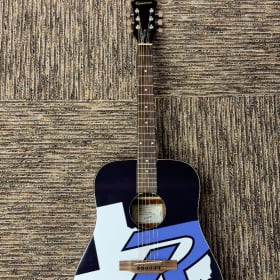 Custom Designed Rains Logo Guitar item