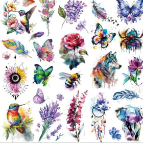 Medium Temporary Tattoo item
