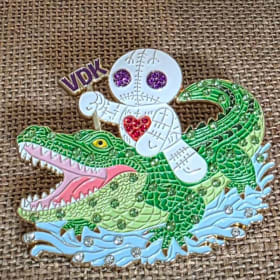 2026-Voodoo doll  Pin w/gator item