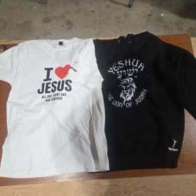 Item 30: I Love Jesus Tshirt, Yeshua Hoody, and Summit Hat item