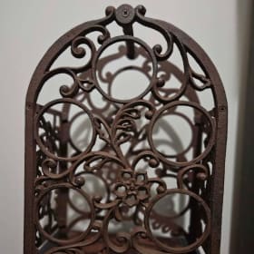 Wrought Iron Wine Rack item