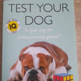 Test Your Dog book, new item