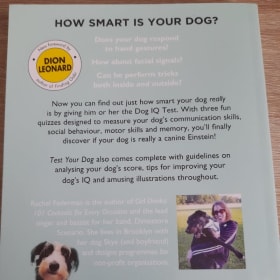 Test Your Dog book, new item