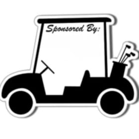 Golf Cart Signs item
