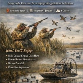 Duck Hunt Experience for 4 in Rockport, Texas item