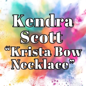 Kendra Scott Krista Bow Necklace item