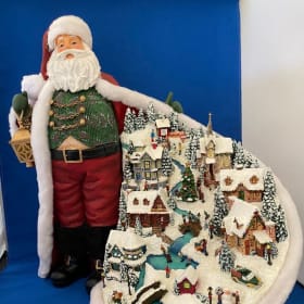 AC110 -Thomas Kinkade-Holiday Village item