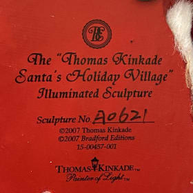 AC110 -Thomas Kinkade-Holiday Village item