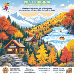 Mountain Escape: Ski, Stay & Whitewater Adventure in West Vi item