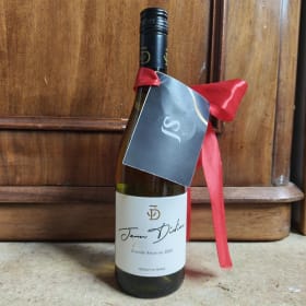 Bottle of White Wine donated by Jacob Steel item
