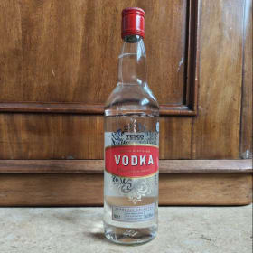 70cl bottle of vodka item