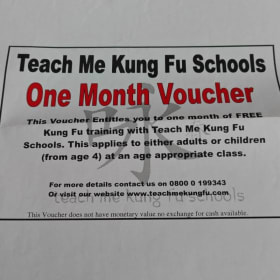 1 Month of Kung Fu Vouchers item