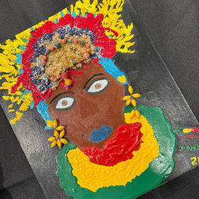 Ethiopian Woman - Yellow item
