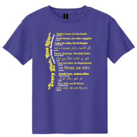 NEW! Every Lion, One Roar Multilingual Shirt - Preorder Item item