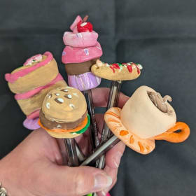 WED 7/15 - Fun Diner Food Ink Pens item