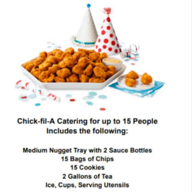 LE112 -Chick-fil-A Catering for 15 item