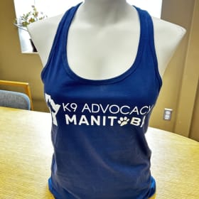 K9 Advocacy Manitoba Tank top - Navy Blue item