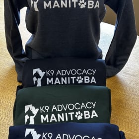 K9 Advocacy Manitoba Crewneck Sweater - Forest Green item