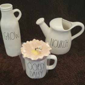 Rae Dunn Ceramic Spring Basket item