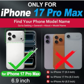 SHIELDON Detachable Wallet Case for iPhone 17 Pro Max 6.9" | item