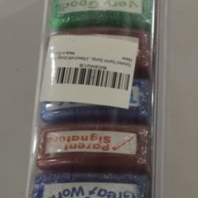 Teacher Stamps for Classroom Grading – 8PCS Self-Inking Rect item