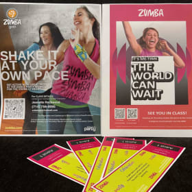Zumba Class Gift Card item