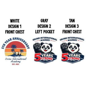 5 Year Anniversary T-shirt (2 SHIRTS) item