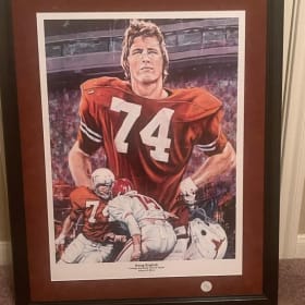 Autographed Doug English Framed Art Print item