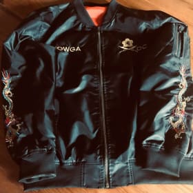 Black Bomber Jacket item