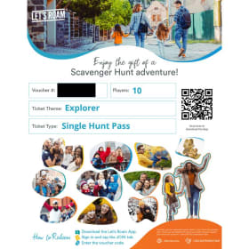 Let's Roam Family Scavenger Hunt (Up to 10 Players) item