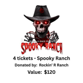 4 Tickets - Spooky Ranch item