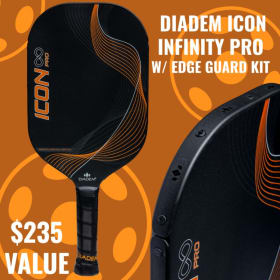 DIADEM Icon Infinity Pro w/ Orange Edge Guard Kit item