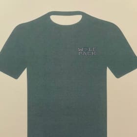 ICE BLUE SCHOOL BUILDING T SHIRT item