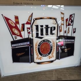 Miller Light bar Sign item