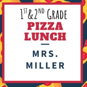 Pizza Lunch in the Teacher's Lounge - Mrs. Miller item