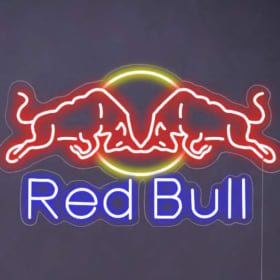 RED BULL NEON SIGN item