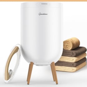 Heated Towel Warmer & 2 Oversized Towels item