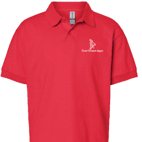 Polo rouge item