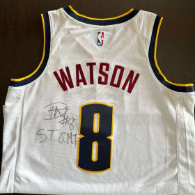Signed Peyton Watson Denver Nuggets Jersey item