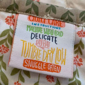 You Are Loved: Handmade Quilt item