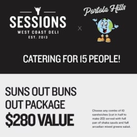 Sessions West Coast Deli Catering for 15 item