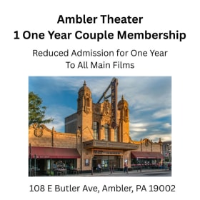 Ambler Theater Couple 1 Year Membership item