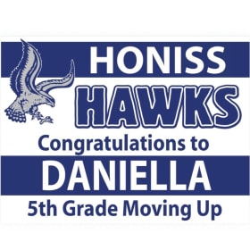 5th grade lawn sign item