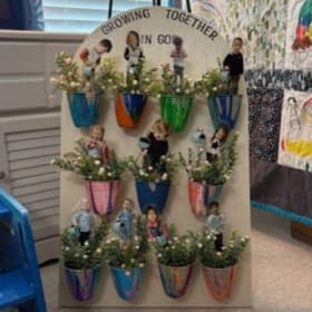 Ms. Rosey's 2-year-old class Wall Planter item
