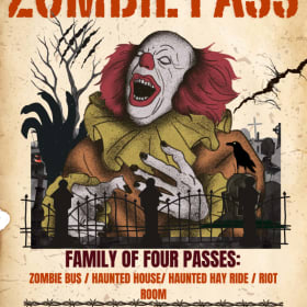 Zombie Pass for Four (1 of 2) item