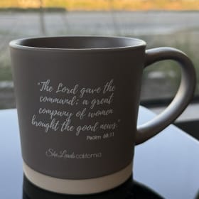 She Leads CA Mugs item