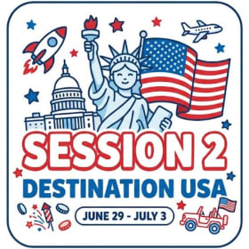 June 29 - July 3 - Session 2 "Destination USA" item